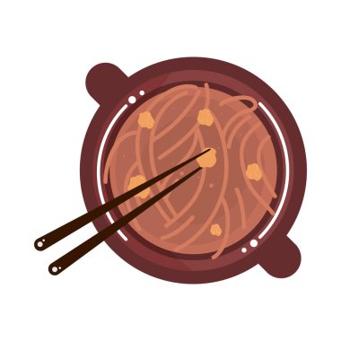 Çin çorbası ve erişte.