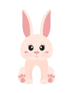 Sevimli tavşan çizgi filmi