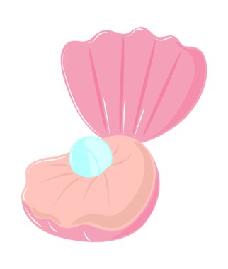 Su altı dünyası istiridye kabuğu