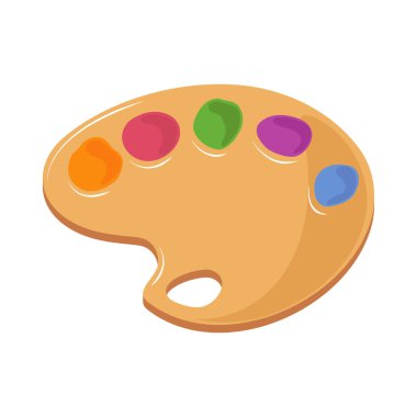 sanatsal palet rengi