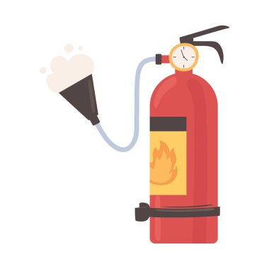 Yangın söndürme köpüğü ile