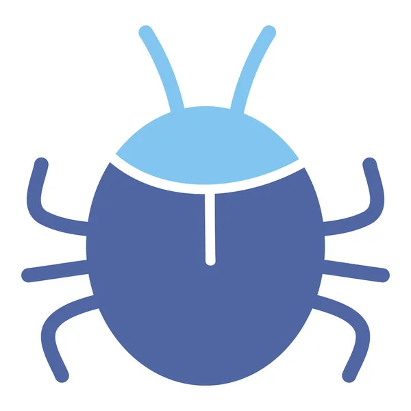 Icône de virus bug — Image vectorielle