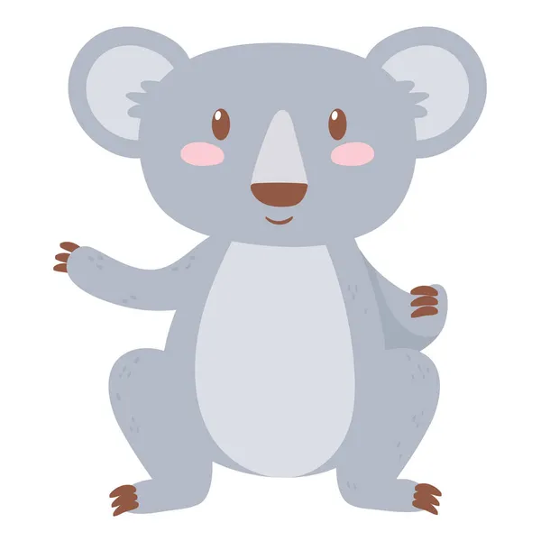 Cartoon-Koala süß — Stockvektor