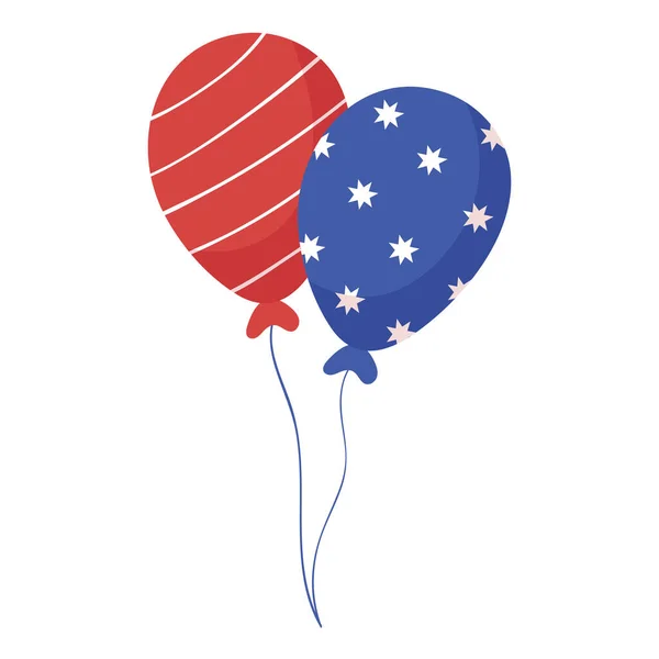 Celebração de balões festivo —  Vetores de Stock