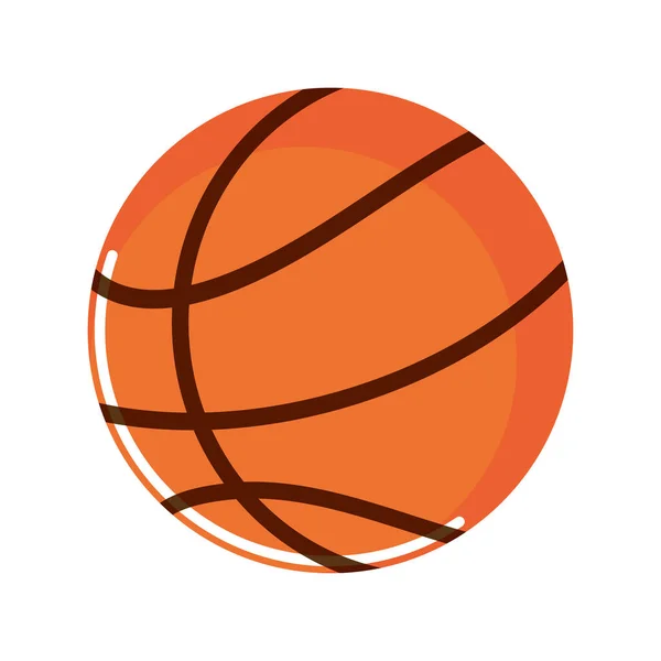 Bola de basquete esporte — Vetor de Stock