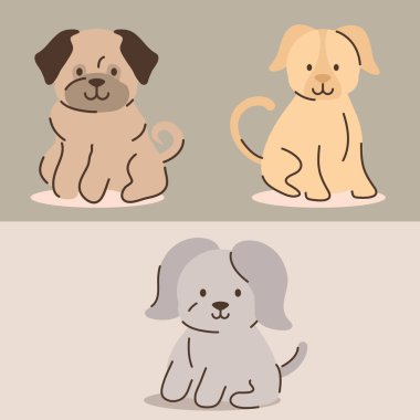 ikonlar şirin köpekler