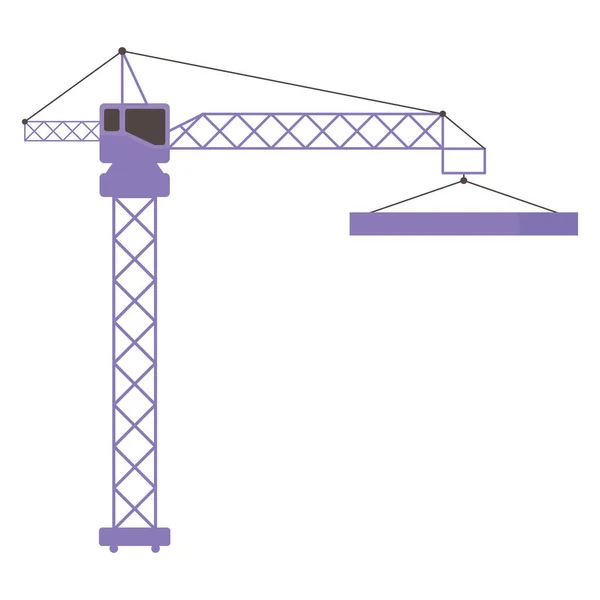 Ikona żurawia budowlanego — Wektor stockowy