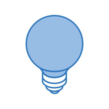 Ampul izometrik simgesi