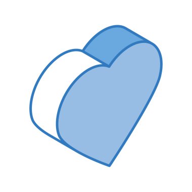 kalp sevgisi izometrik simgesi