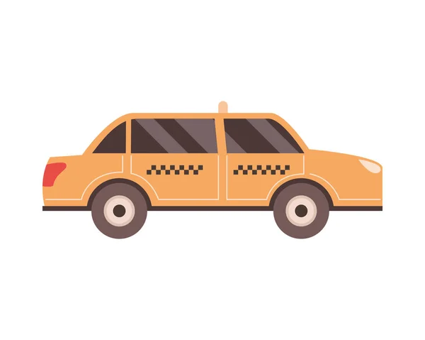 Taxi-Autoverkehr — Stockvektor