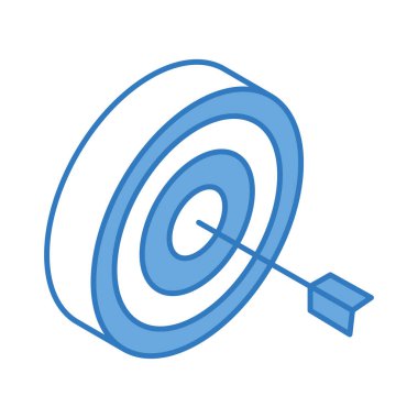 Hedef izometrik simgesini