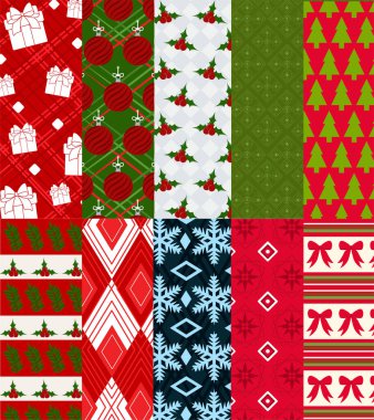 Noel hediye paketi seti