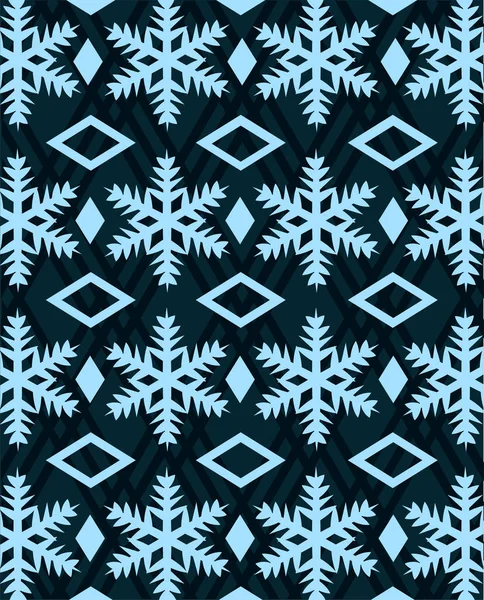 Christmas winter giftwrap — 图库矢量图片