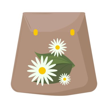 Bir paket bitki çayı.