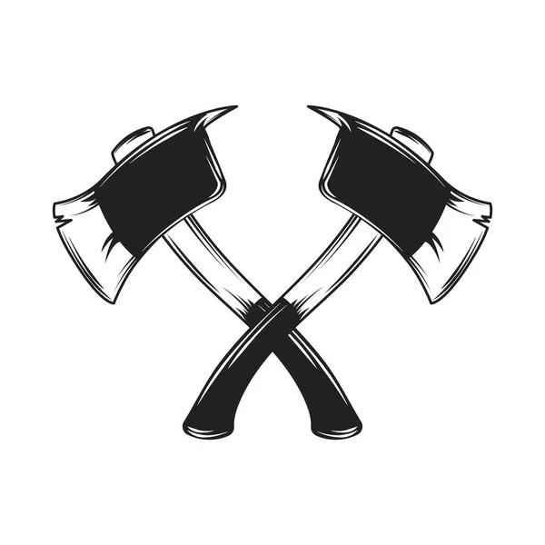 Crossed axes tools — Vetor de Stock