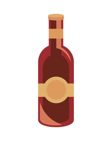 Bière bouteille boisson — Image vectorielle