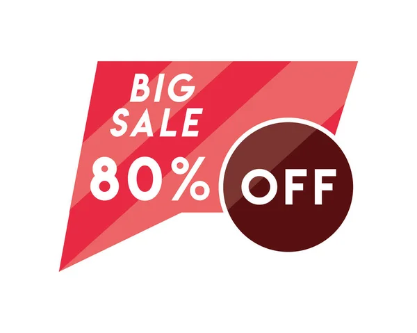 Big sale off — Stockvektor