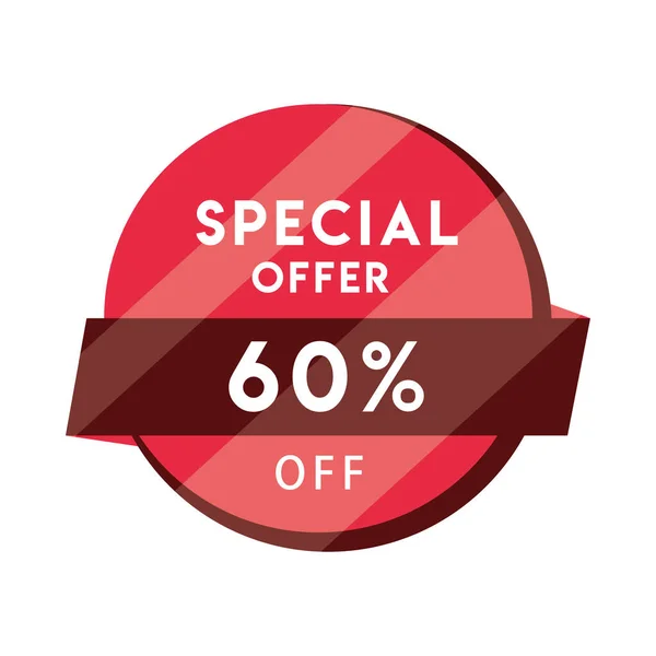 Special offer discount — Stockvektor