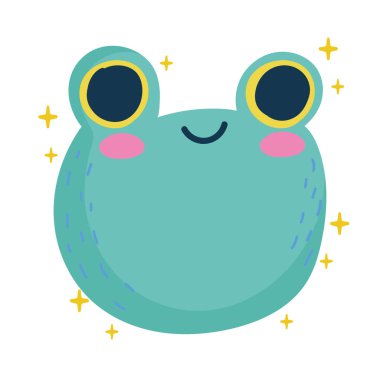 Çocuk İllüstrasyon Kurbağası