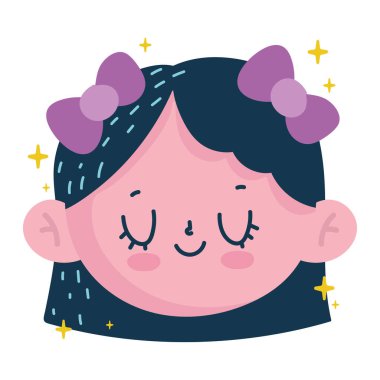 Çocuk Ressamı Kız Suratı