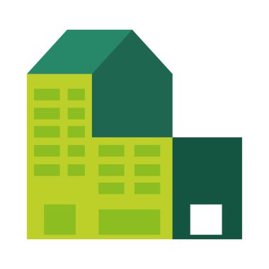 yeşil şehir binaları