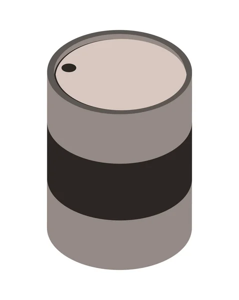 Icône de stockage baril — Image vectorielle