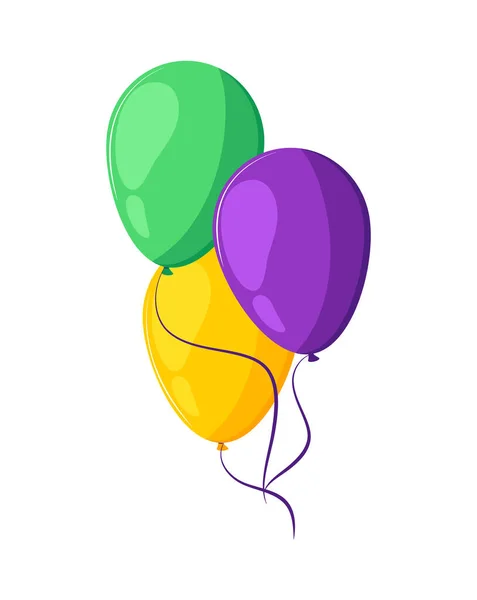 Вечеринка воздушных шаров — стоковый вектор