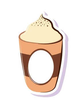 Kahve fincanı çıkartması.