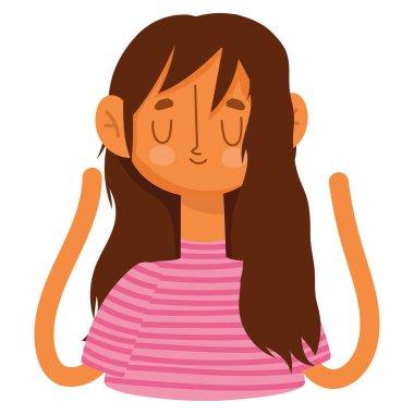 Güzel kız ellerini kaldır.