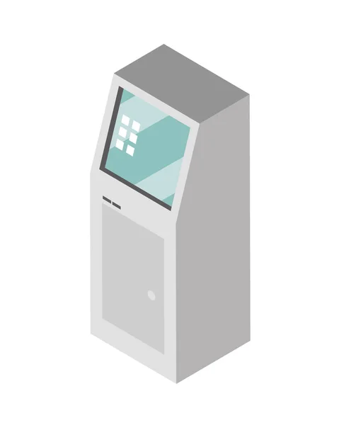 Ticket vending machine — Stockvector