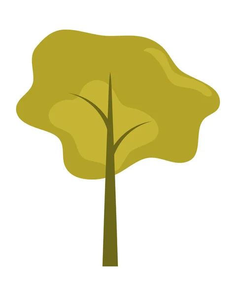 Árbol naturaleza planta — Vector de stock