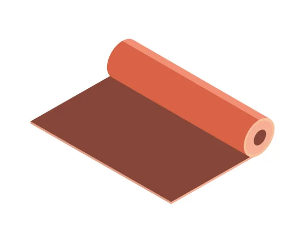 Rouleau de papier collant — Image vectorielle