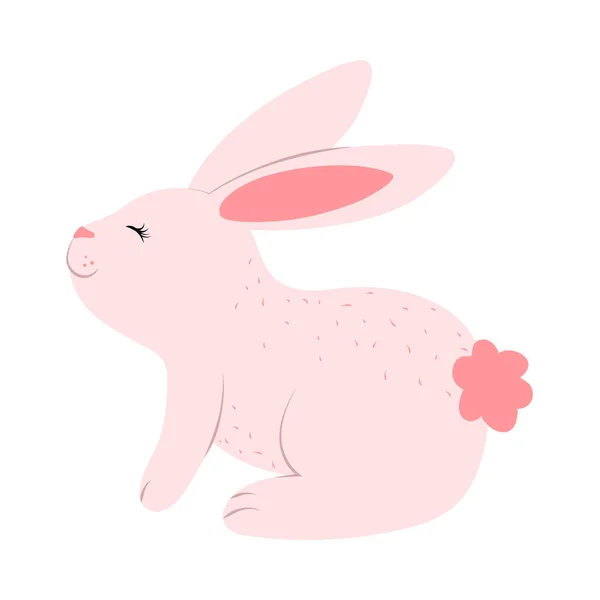 Icona del cartone animato coniglio — Vettoriale Stock