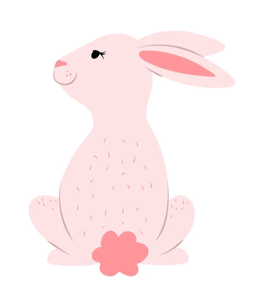 Söt kanin cartoon — Stock vektor