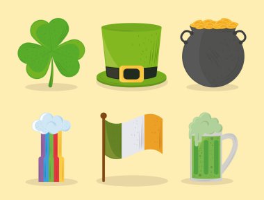 St patricks günü simgeler