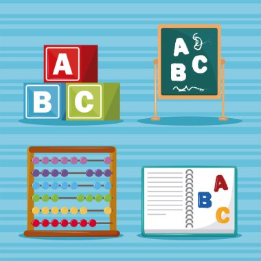 Anaokulu eğitim simgeleri