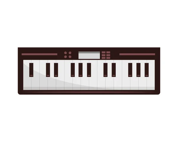 Instrumento de música sintetizador — Vetor de Stock