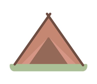 kamp çadırı simgesi