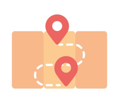 navigasyon işaretleyici haritası