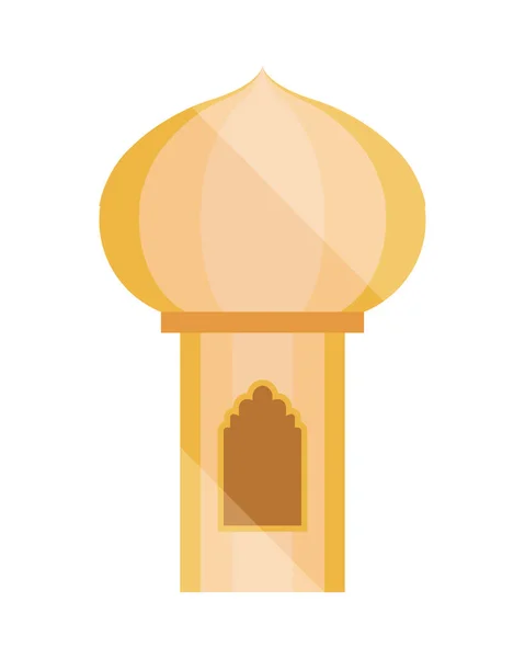 Arabischer Turm traditionell — Stockvektor