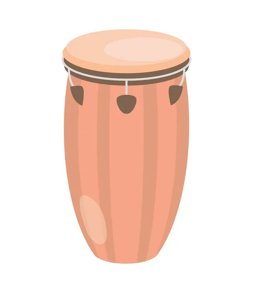 Djembe musikinstrument — Stock vektor