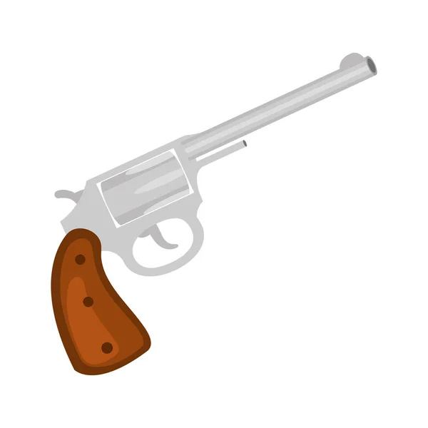 Vintage pistola icono — Vector de stock