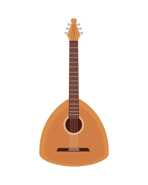 Balalaika instrumento de música — Vetor de Stock