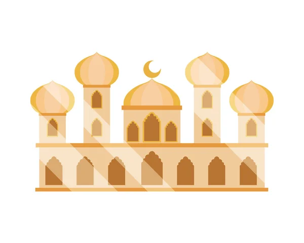 モスクイスラム教の寺院 — ストックベクタ
