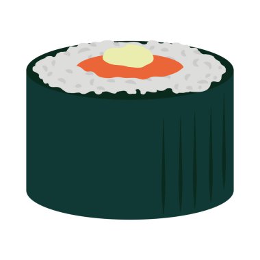 Suşi geleneksel yemek.