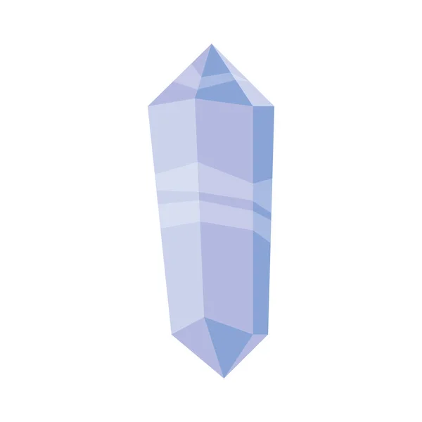 Cristal de cura de quartzo — Vetor de Stock