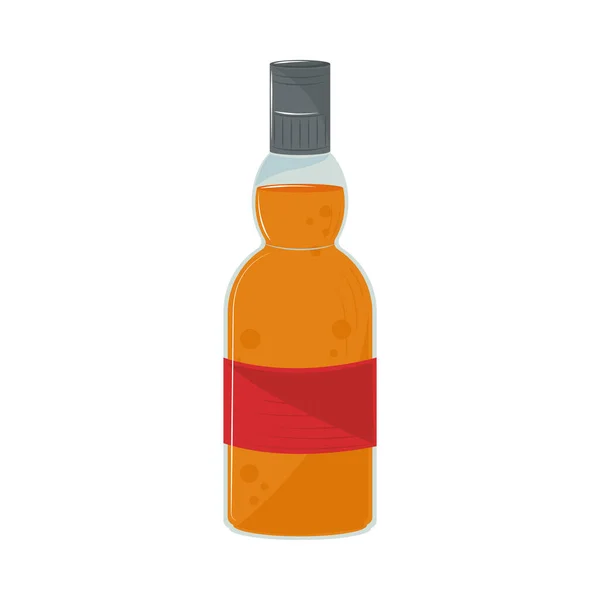 Retro drink bottle — Stock Vector