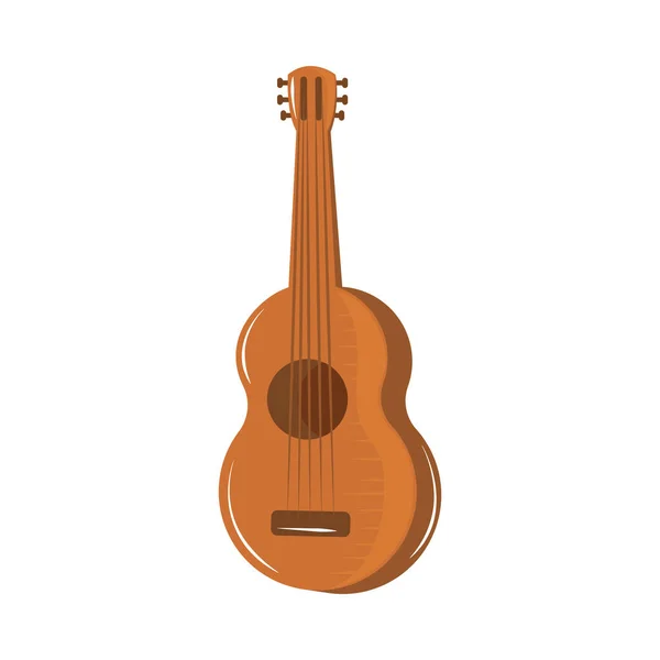 Instrumento de música guitarra —  Vetores de Stock