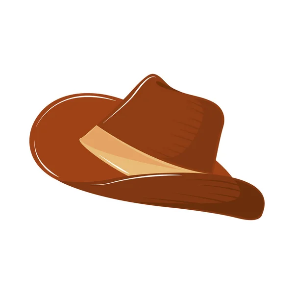 Cowboy hat ikon – Stock-vektor