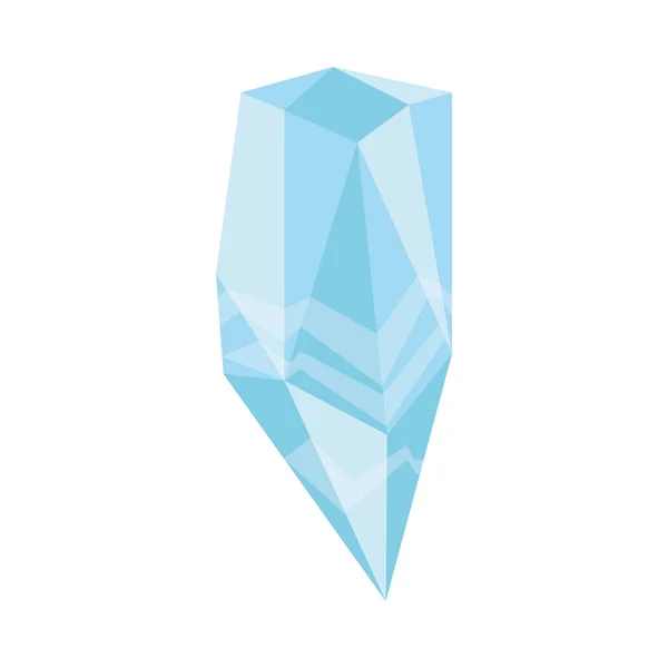 Magic crystal for ritual — Stock Vector